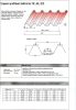 FeZn TRAPEZNI LIM 60/210 BRAON TDM 0.5mm 840mm
